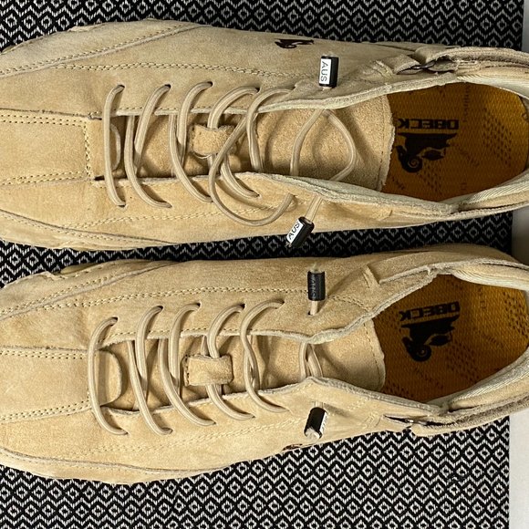 Dbeck Explorer Beige Suede  Shoes NWOT - Picture 4 of 5